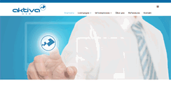 Desktop Screenshot of aktiva-web.de
