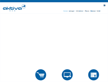 Tablet Screenshot of aktiva-web.de